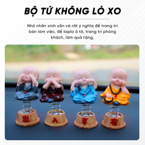 Tượng trang trí ô tô tứ không lò xo