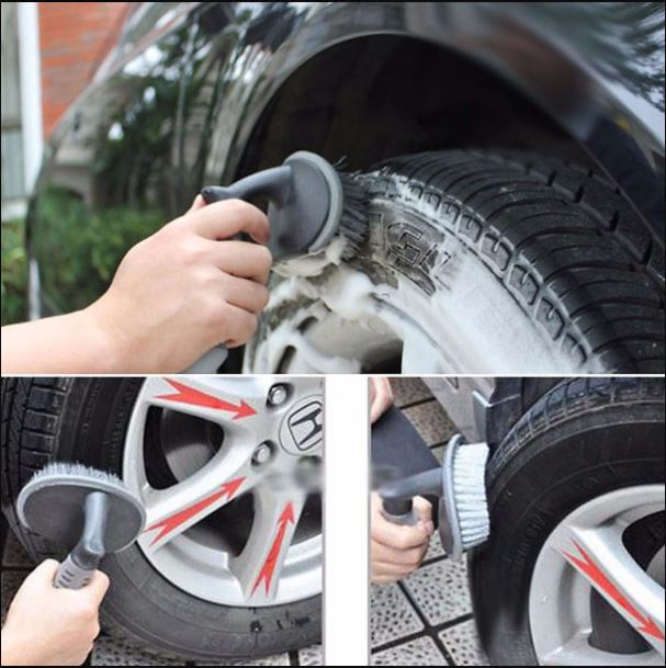 Cọ chà rửa bánh xe ô tô chuyên dụng