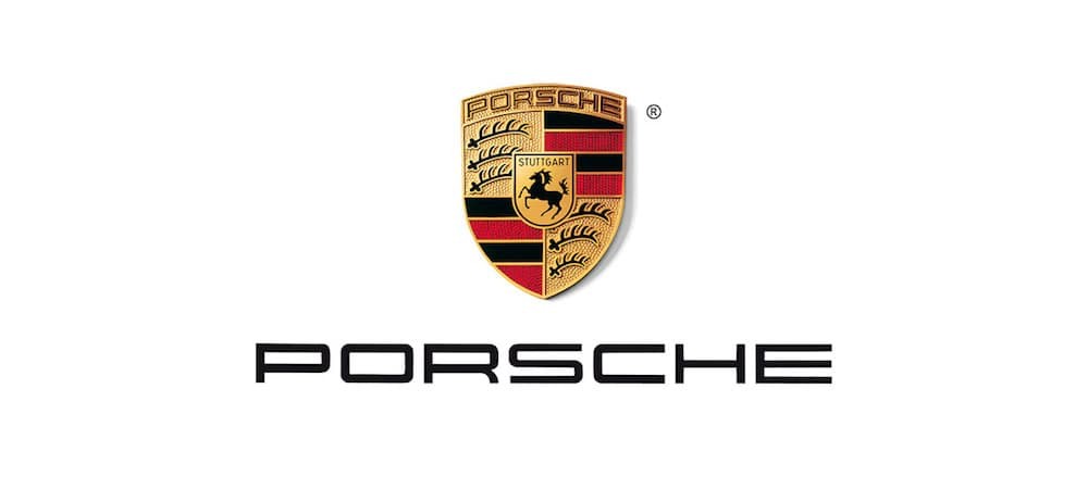 Logo hãng xe ô tô Porsche