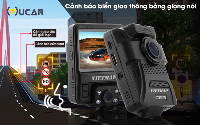 Camera hành trình VietMap C63