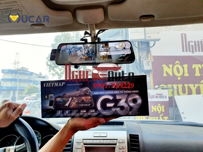 Camera hành trình đọc biển báo tốc độ VietMap G39