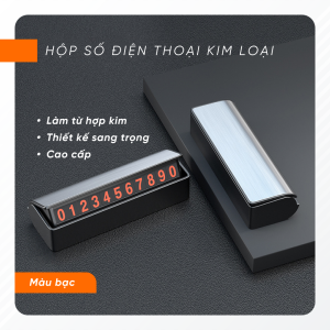 Hộp số điện thoại kim loại