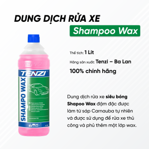 Dung dịch rửa xe siêu bóng Shampoo wax