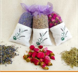 Túi Thơm Hoa Khô Khử Mùi Trang Trí Ô Tô