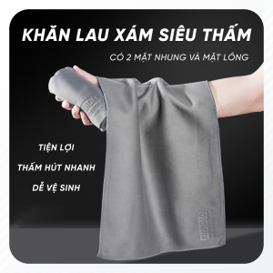 Khăn lau siêu thấm xám