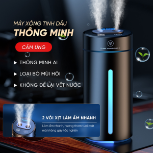 Máy Khuếch Tán Tinh Dầu Air Humidifier Ô Tô Sạc Pin