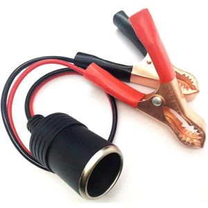 Dây Chuyển Đổi Acquy Sang Tẩu Cắm Điện - Dây Kẹp Bình Ắc Quy Sang Tẩu Điện Áp 12-24V